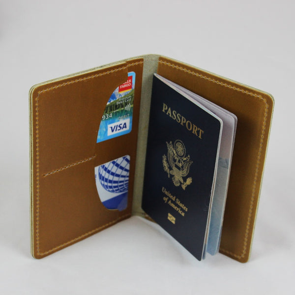 Horween Leather Passport Wallet