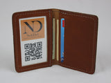 Leather ID Card Case Hero