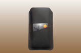 iPhone Leather Sleeve Black
