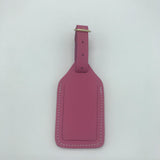 Luggage Tag Leather Pin