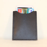 Leather Credit Card Sheath - Filled