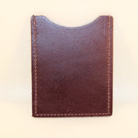 Credit Card Sheath Burgundy