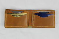 Horween Leather Bifold Wallet - SunFlower